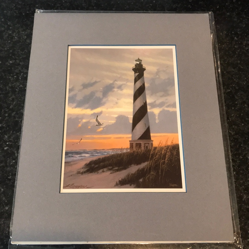 Hatteras Island Lighthouse Print 8 x 10